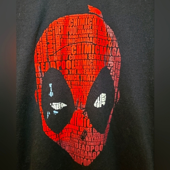 Marvels Deadpool long sleeve Tee. EUC. - Picture 3 of 5